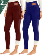 Women's 4-Pack High-Waisted Fleece-Lined