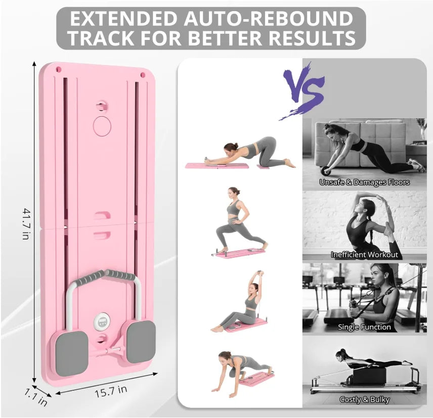 Adjustable Pilates Board, Home Workout | Ab & Push-up