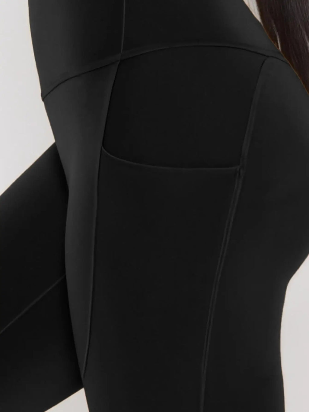 Cozy & Flexible! Women's Black Plus Size