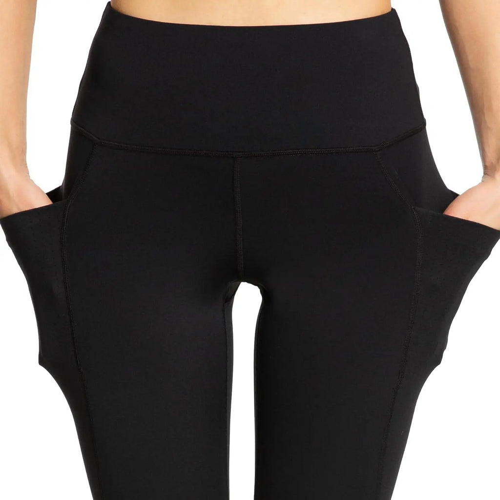 Cozy & Flexible! Women's Black Plus Size