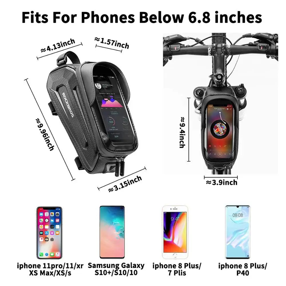 Bicycle Bag Waterproof Touch Screen Cycling Bag