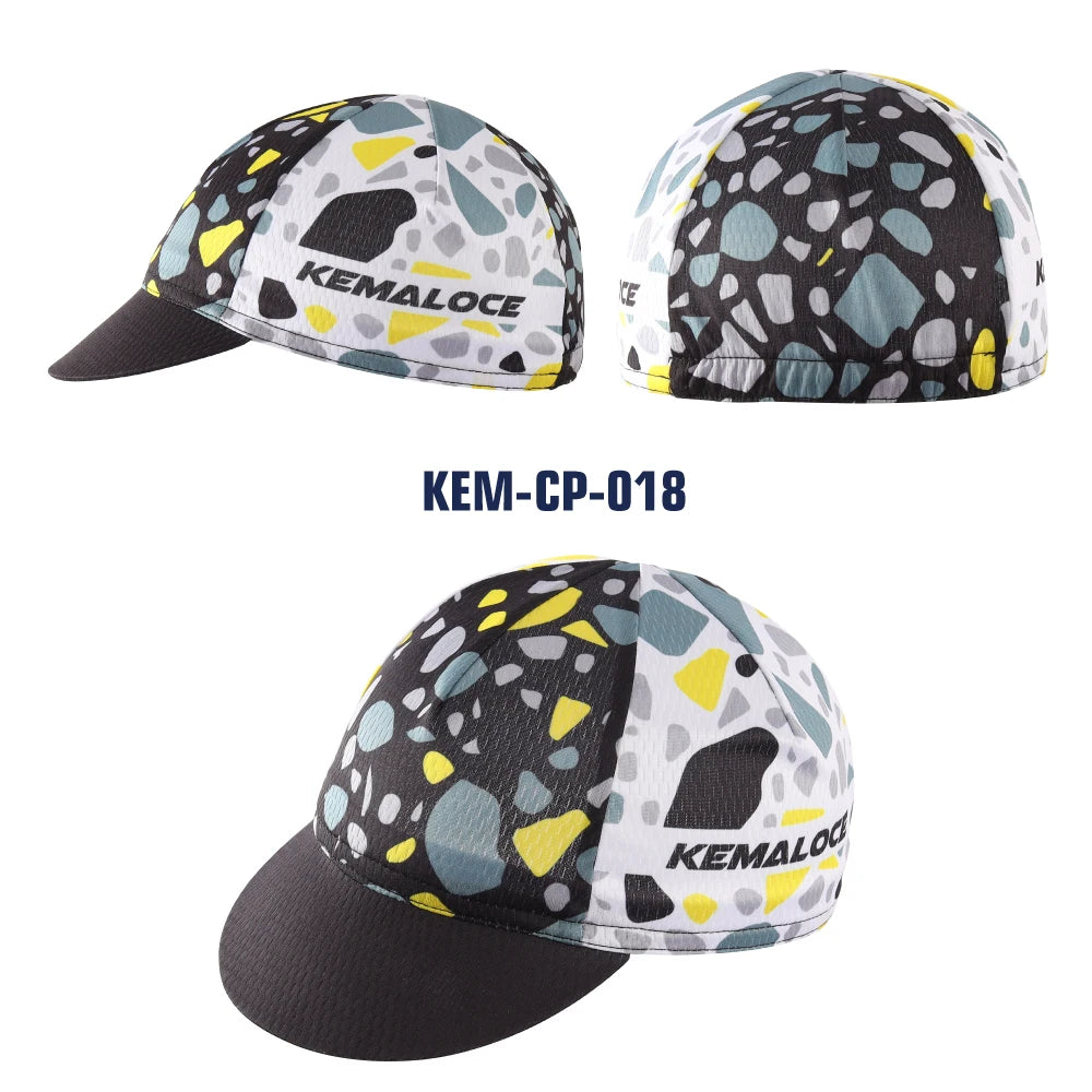 KEMALOCE Men Cycling Cap Anti-UV Summer