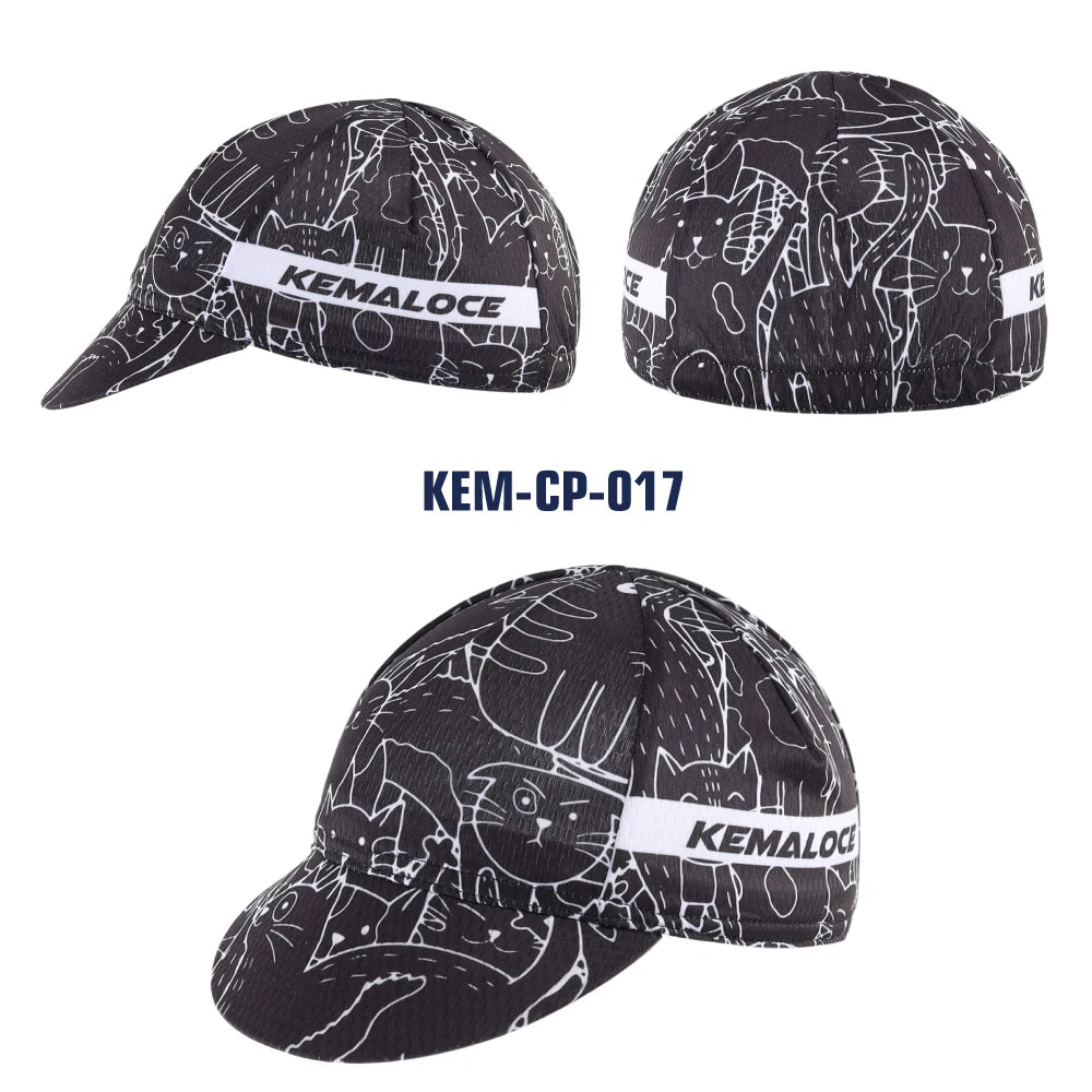 KEMALOCE Men Cycling Cap Anti-UV Summer