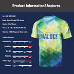 KEMALOCE Green Mtb Jersey Half Sleeves