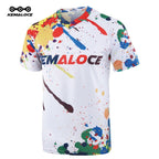 KEMALOCE Green Mtb Jersey Half Sleeves