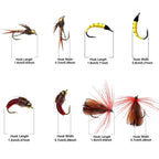 40-148Pieces/Box Trout Fly Fishing