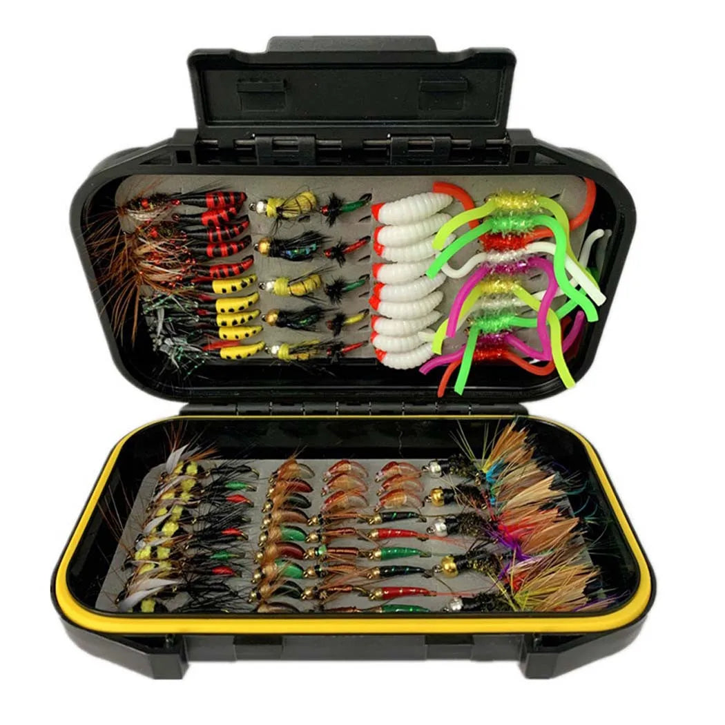 40-148Pieces/Box Trout Fly Fishing