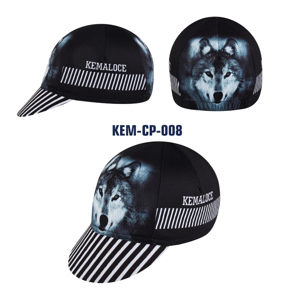 KEMALOCE Men Cycling Cap Anti-UV Summer