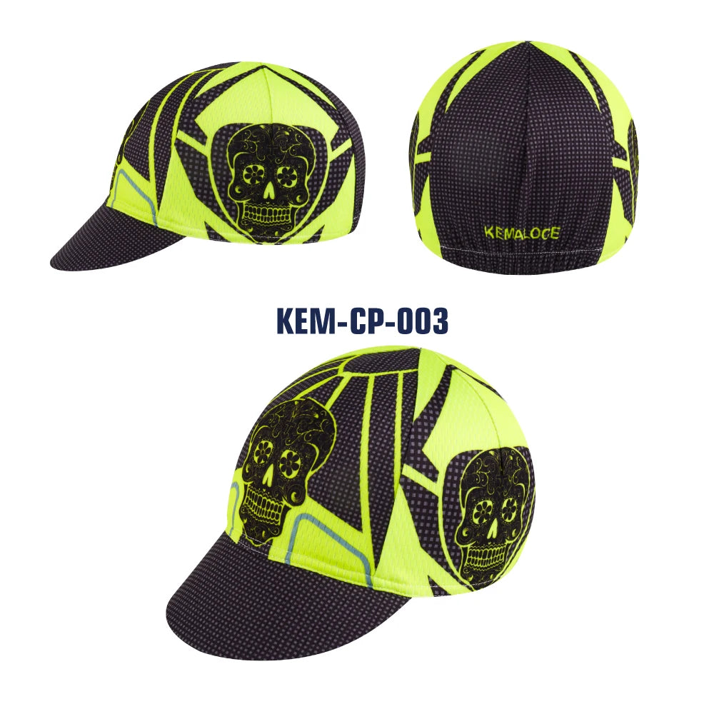 KEMALOCE Men Cycling Cap Anti-UV Summer