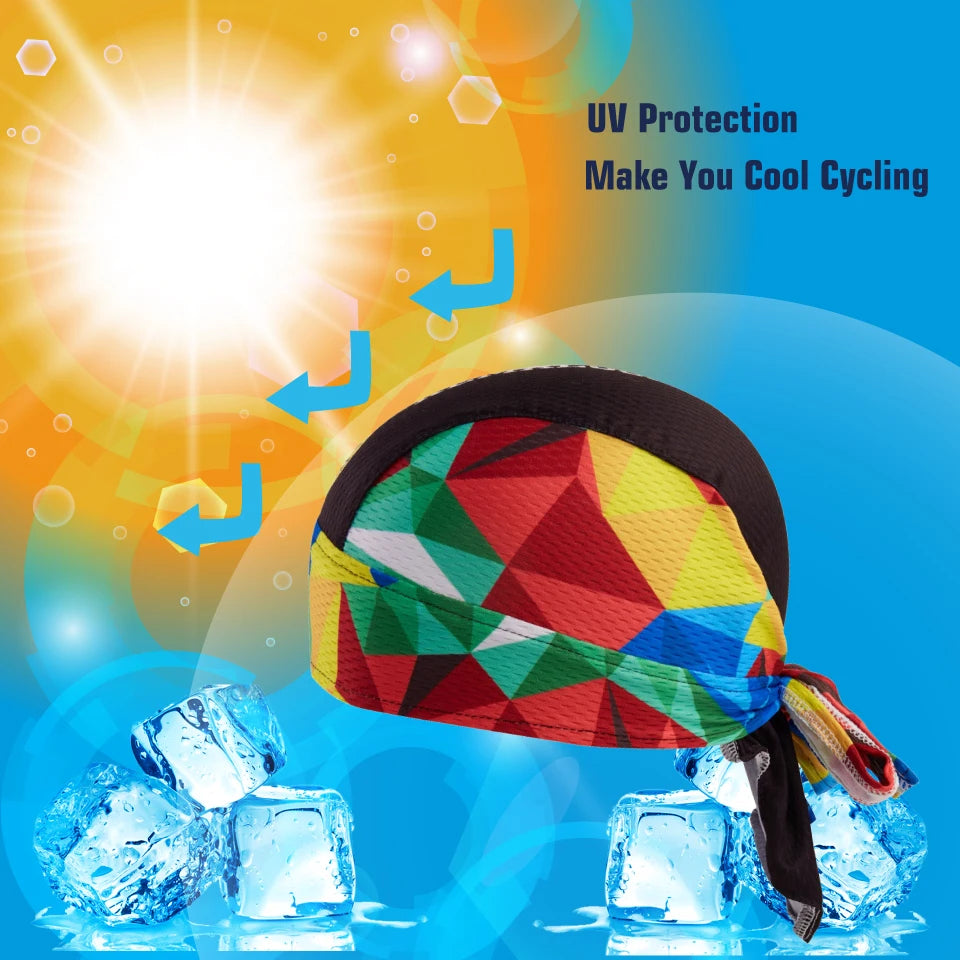 KAMALOCE Anti-UV New Design Colorful Biker Headscarf