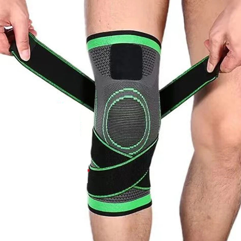 Sports Kneepad Men Pressurized Elastic Knee Pads