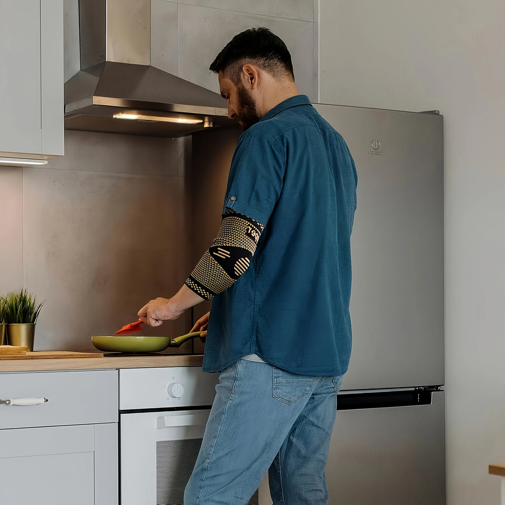 2 Pieces of Copper Ion Sports Elbow