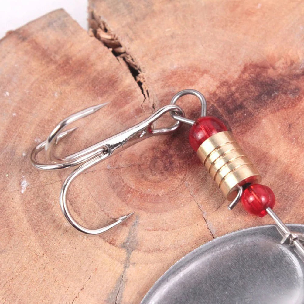30pcs Metal Spoon Spinner Fishing Lure