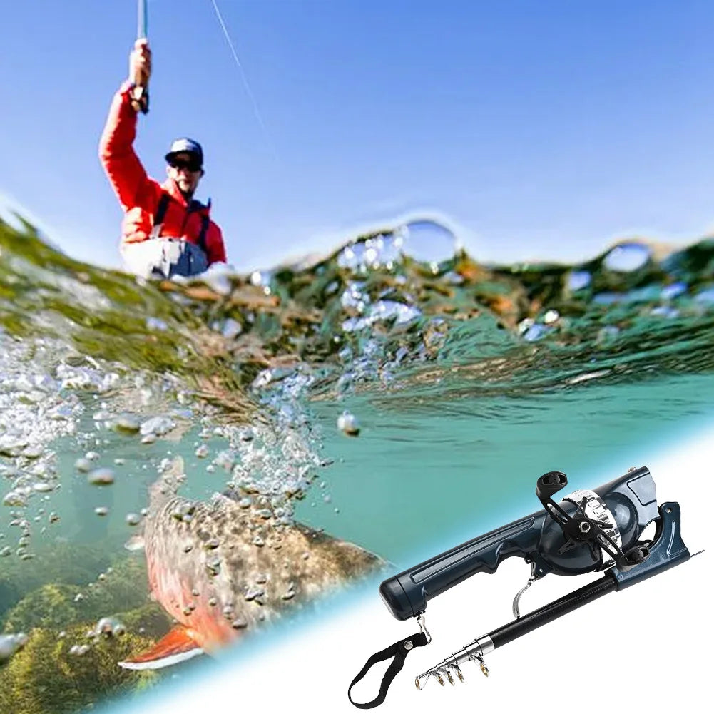 Folding Fishing Rod Telescopic Fishing Pole