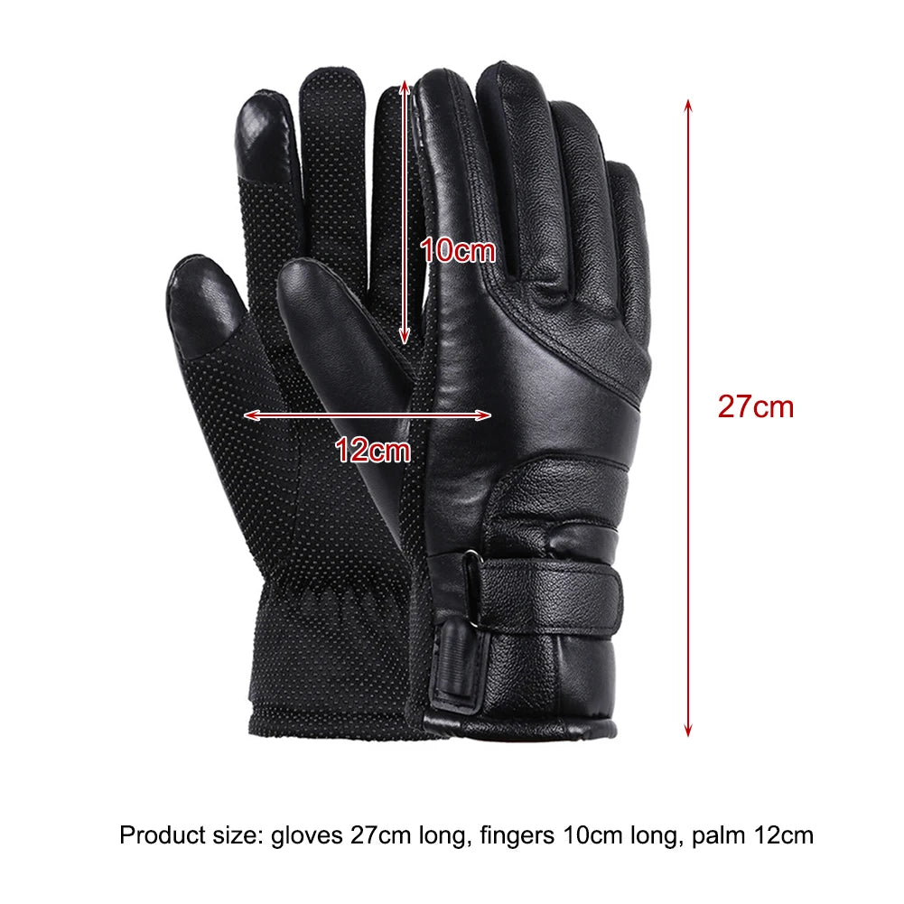 Gloves USB plug-in Electric Heated Gloves Winter