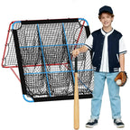 Baseball Softball Rebounder Net 9 Hole Strike Zone