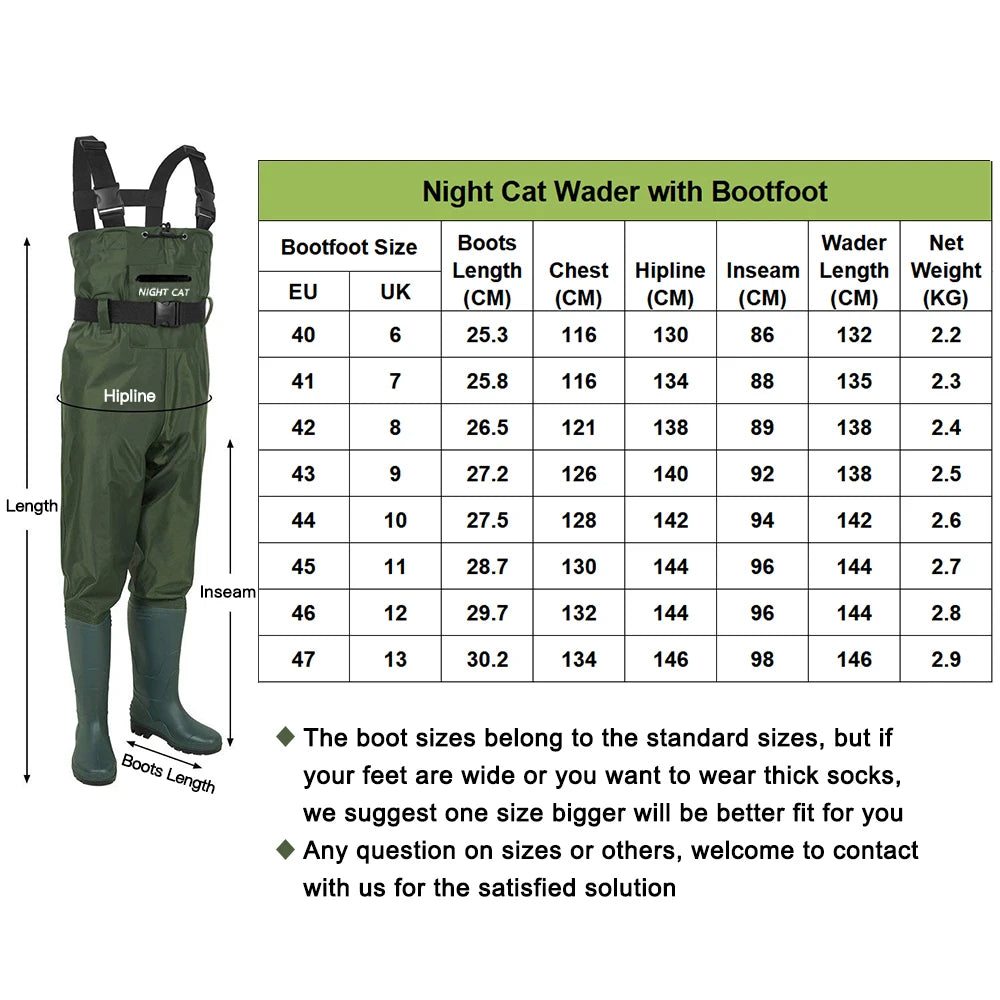 Lightweight Fishing Waders Full Waterproof Breathable