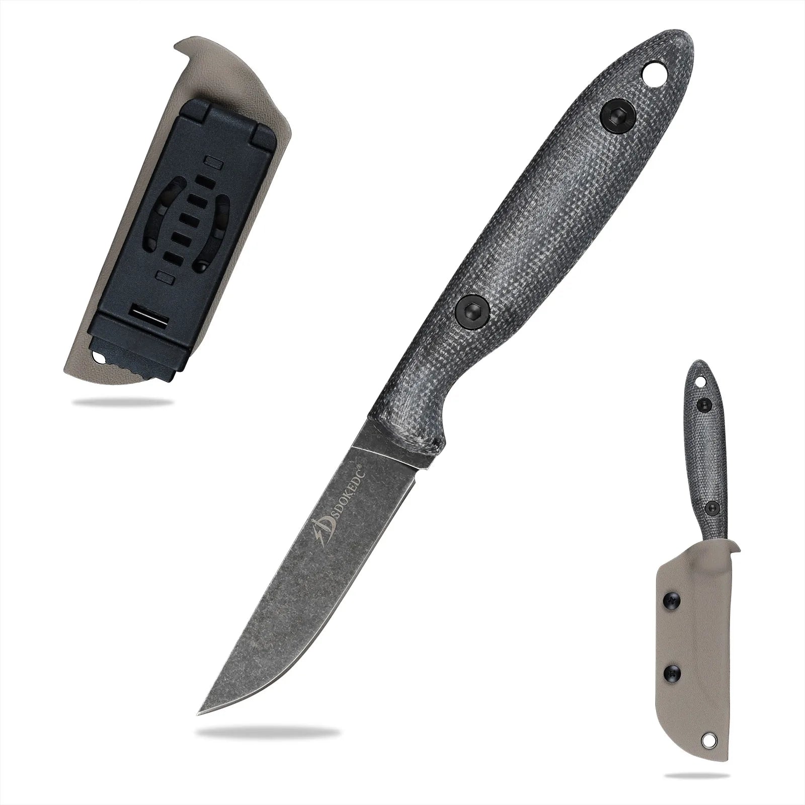 SDOKEDC Knives DC53 Steel Fixed Blade Knife