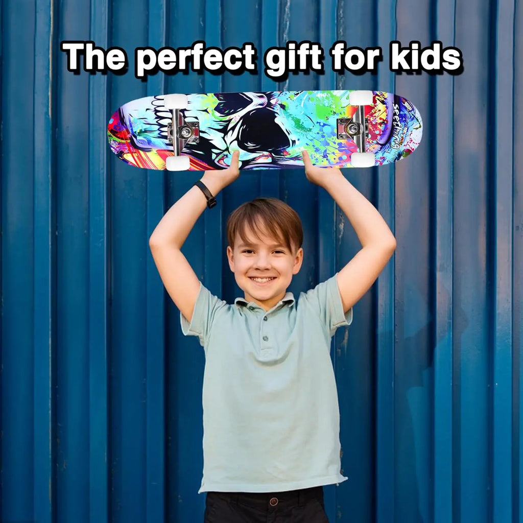 31''x8'' Complete Skateboard for All Ages