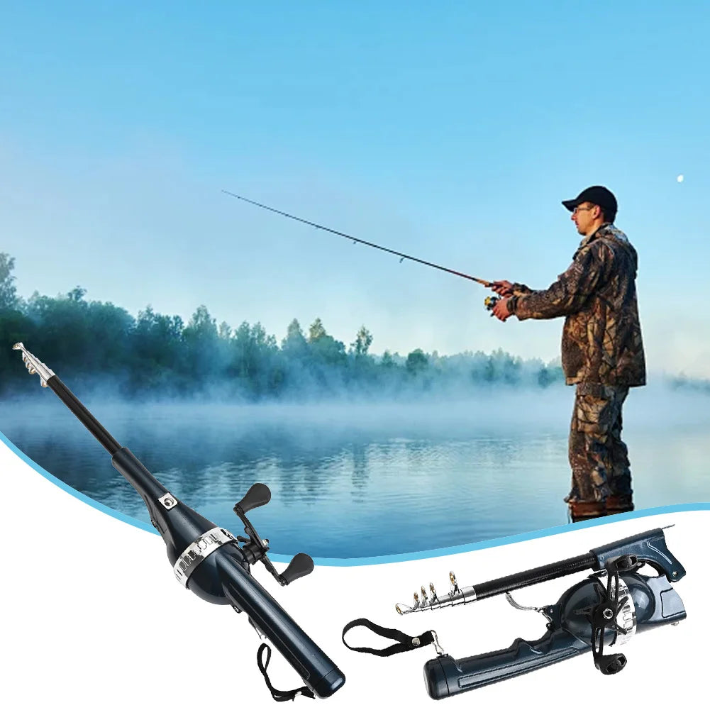 Folding Fishing Rod Telescopic Fishing Pole