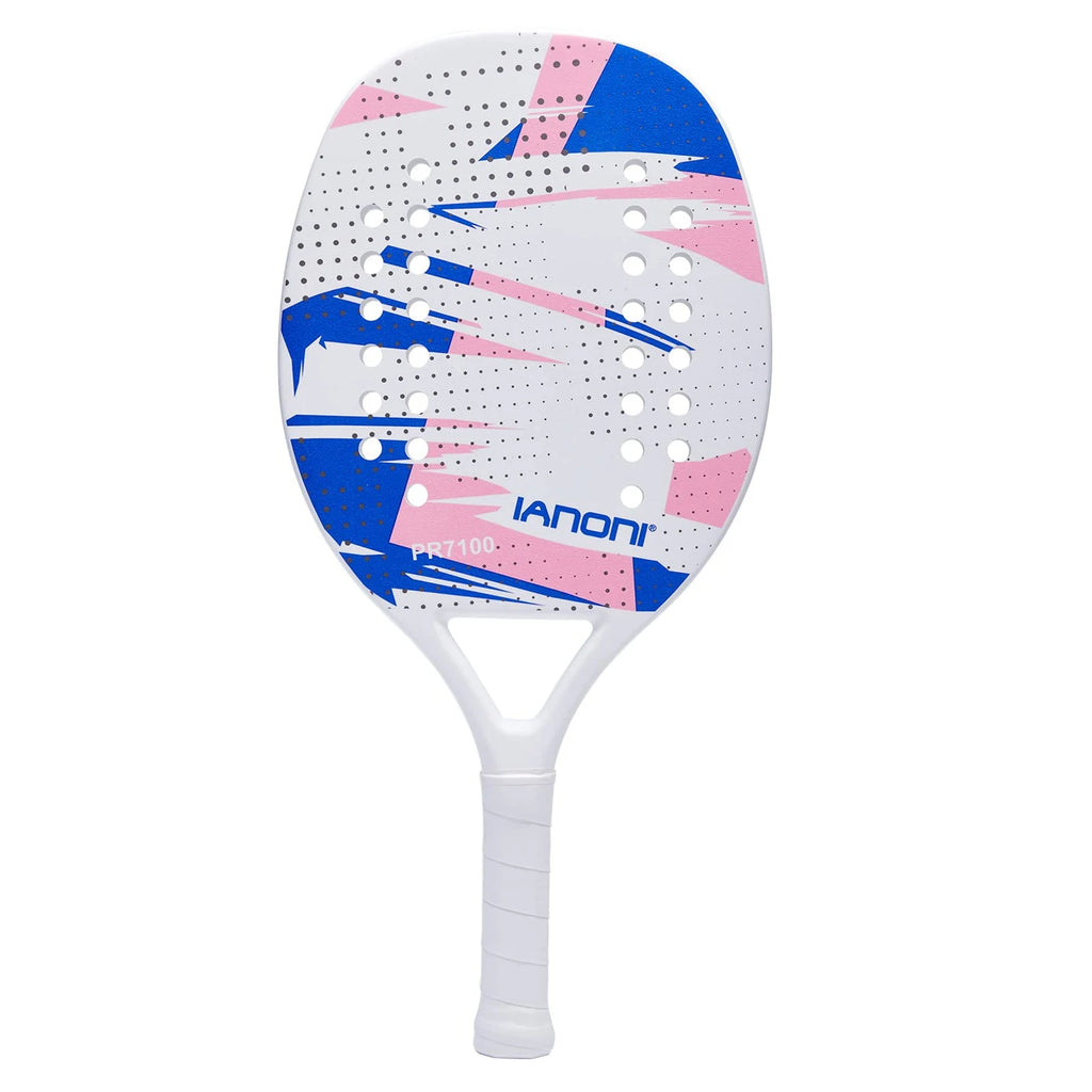 Beach Tennis Racket,Carbon Fiber Grit Face