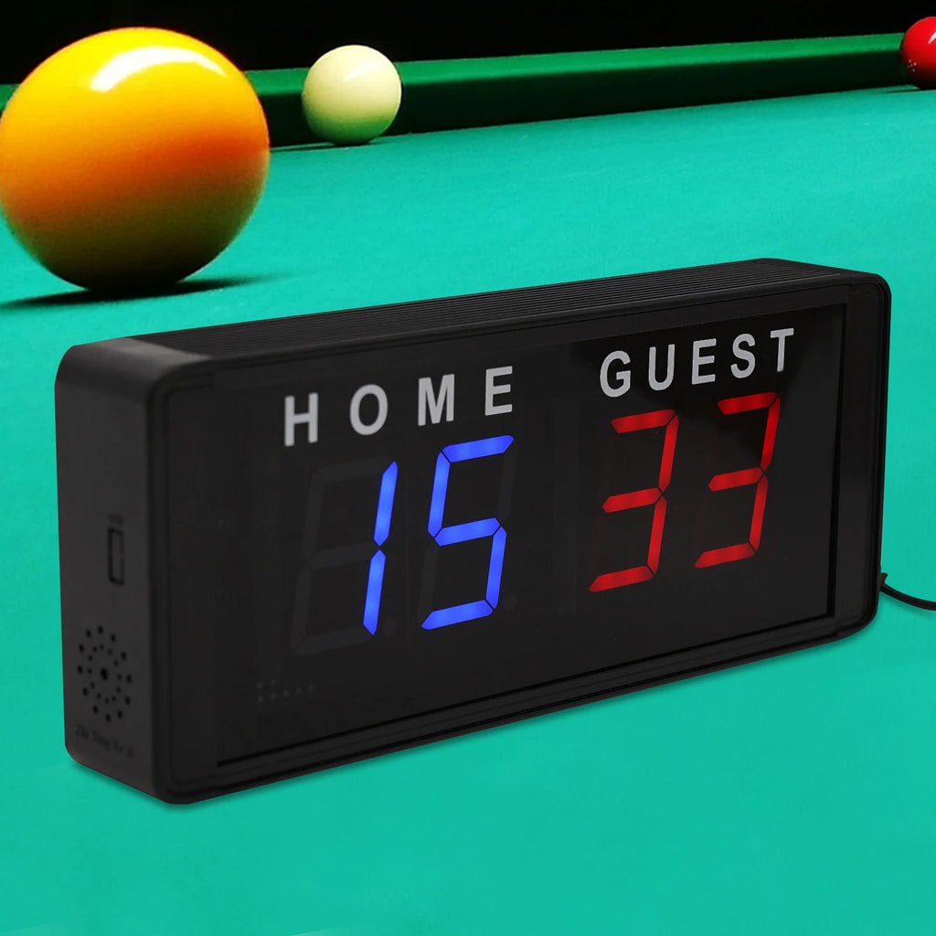 4-Digit LED Electronic Score Keeper Scoreboard