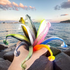 50/20/10Pcs Fishing Lure 9cm  Tail Worm