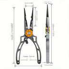 Aviation Aluminum Wire Pliers Multi-functional Fishing Pliers