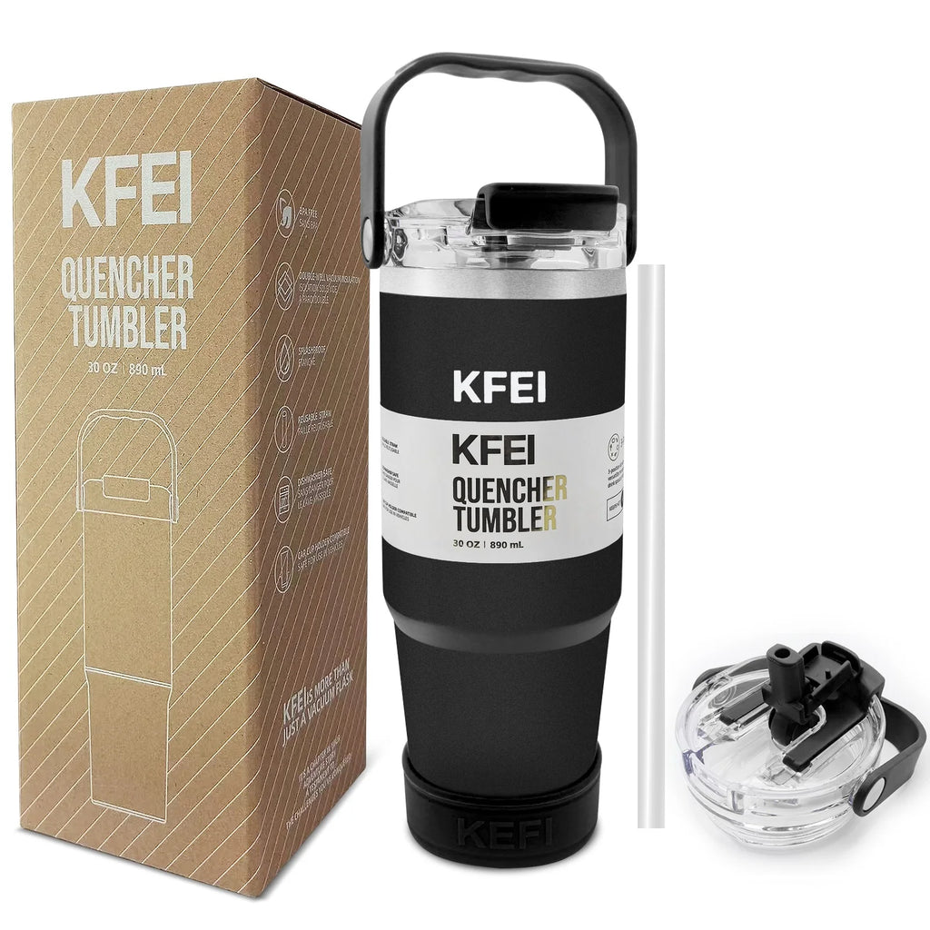 30oz Solid Color Double Wall Stainless Tumbler,