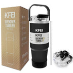 30oz Solid Color Double Wall Stainless Tumbler,