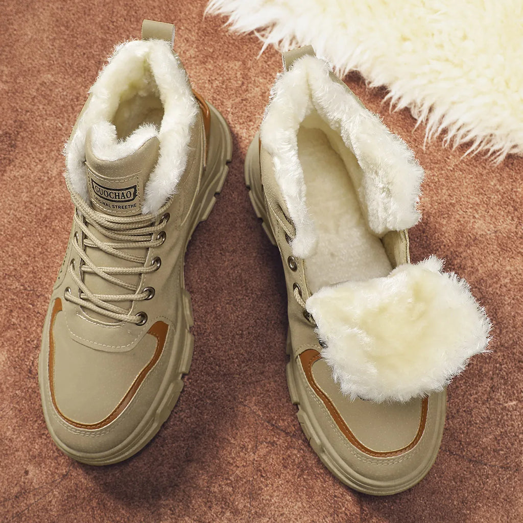 trendy, fashionable, cotton boots, warm, wear-resistant,
