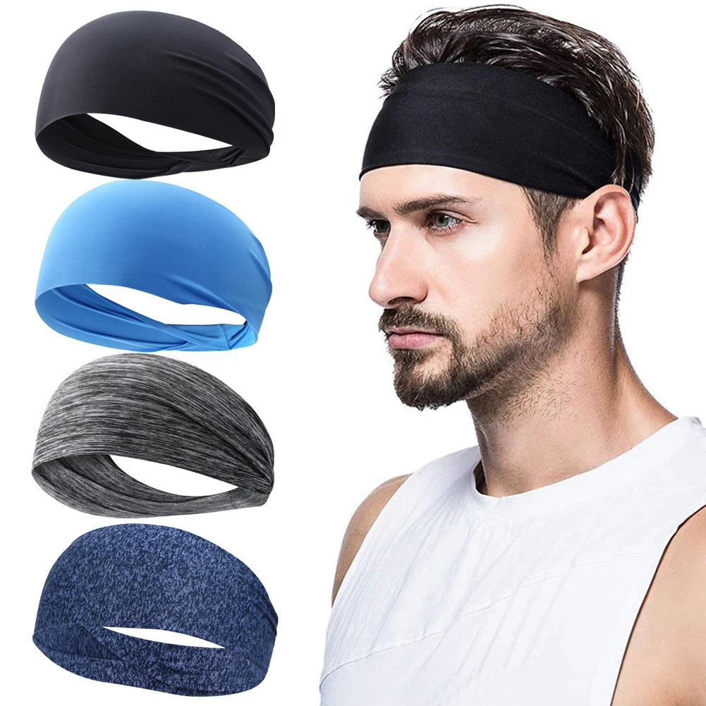 Headband Running Cycling Yoga  Tennis Fitness Sweatband