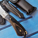 Stainless Steel Axe & Folding Knife Combo Set
