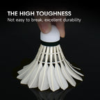 Badminton Shuttlecocks Duck Feather with Great Durability
