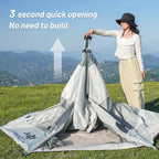 Spherical Hexagonal Camping Tent - Quick-Set Design