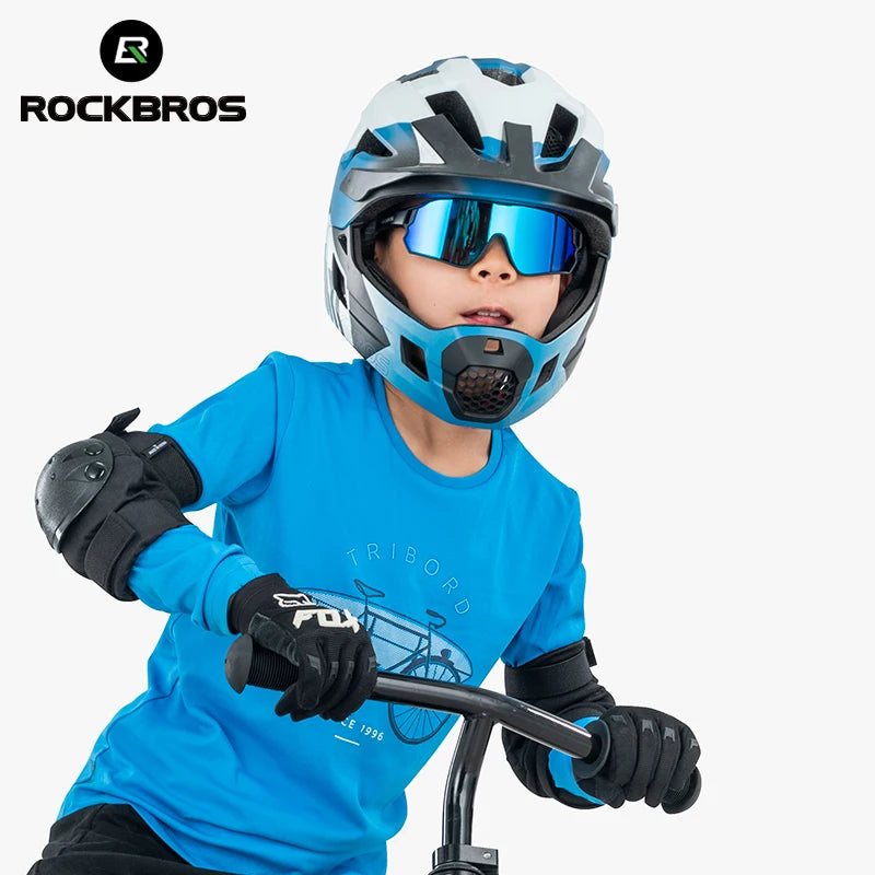 ROCKBROS Kid Teen Cycling Glasses Protection UV400 Photochromic