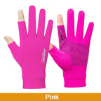 Anti-UV Men Women Fishing Gloves Sunscreen