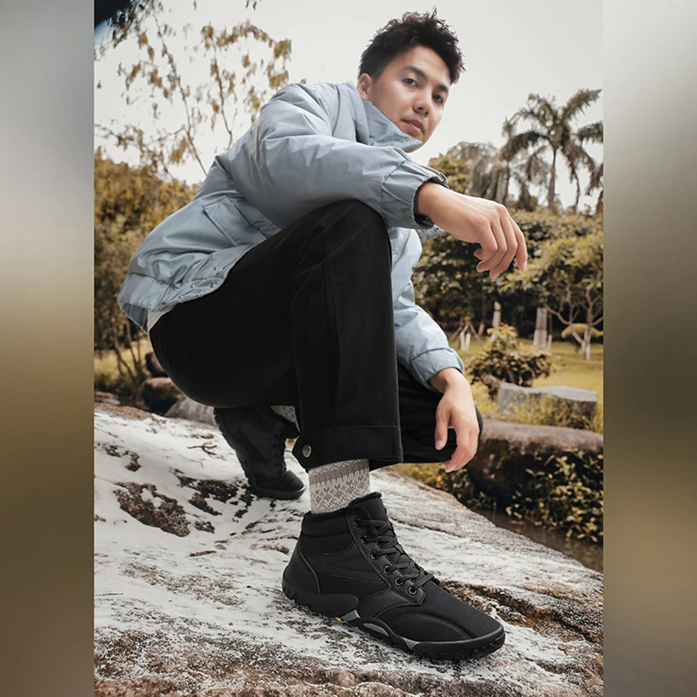 Winter Snow Boots,Hiking Shoes Waterproof Warm