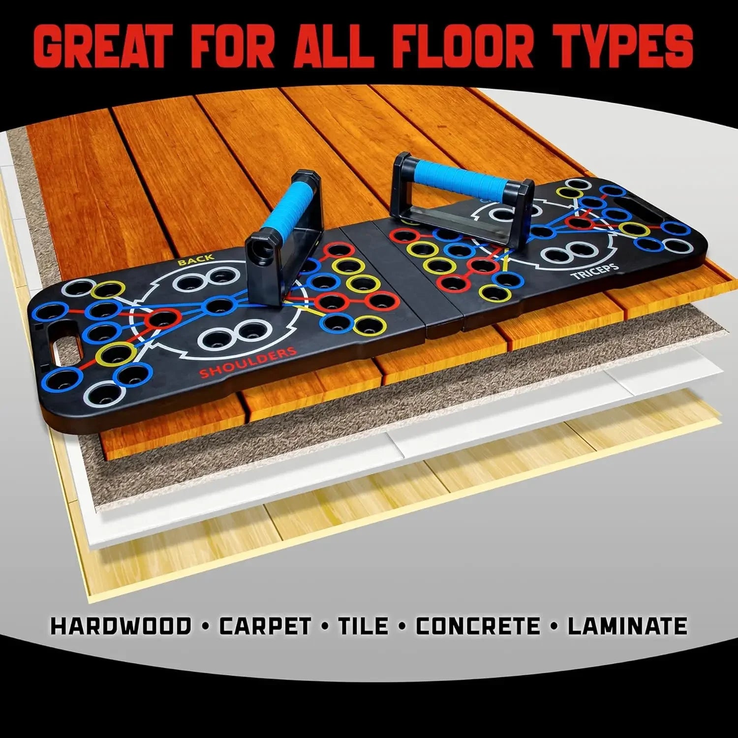 Push Up Support Board, Multifunctional Exercise