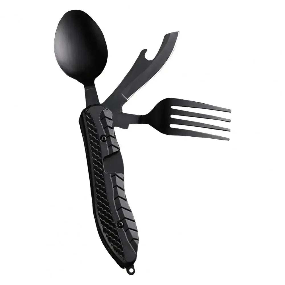 Three-in-One Multi-Tool Camping Folding Knife