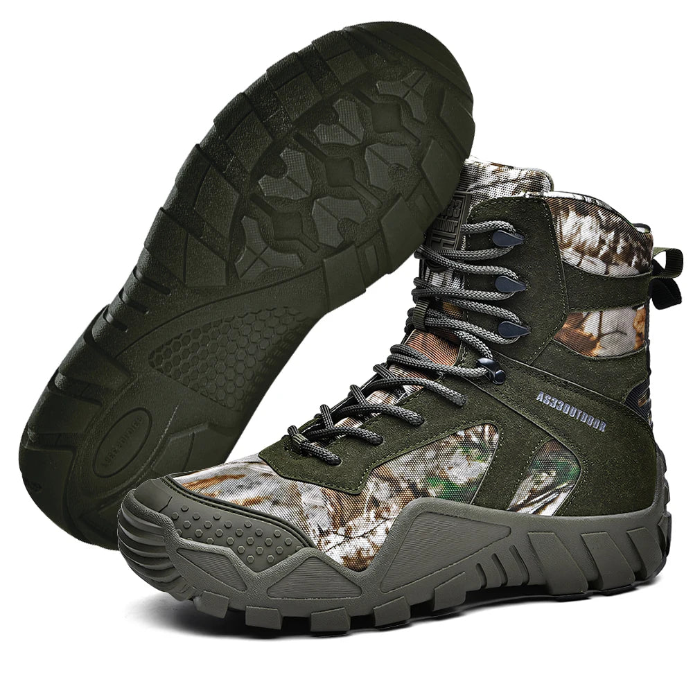 Men's waterproof hiking boots, lightweight outdoor