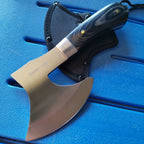 Stainless Steel Axe & Folding Knife Combo Set