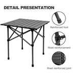 Compact Camping Table Folding Camp Side Table
