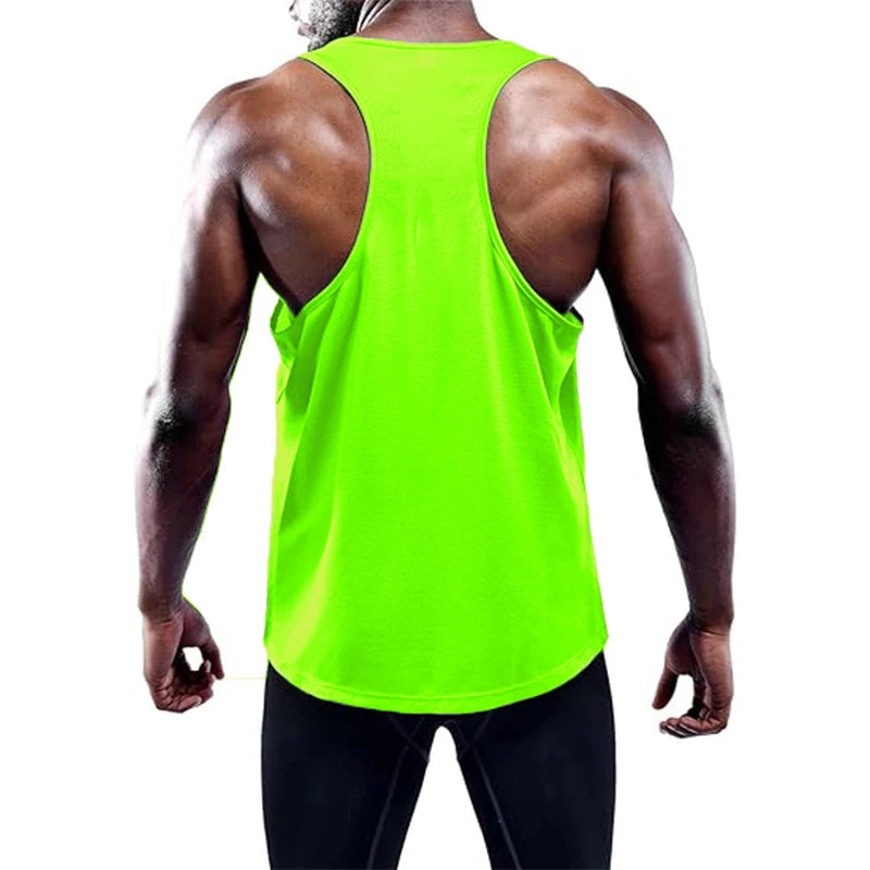 Running Tank Top Men Summer Sport Gym