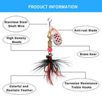 Metal Spoon Spinner Lure 2 to 8g