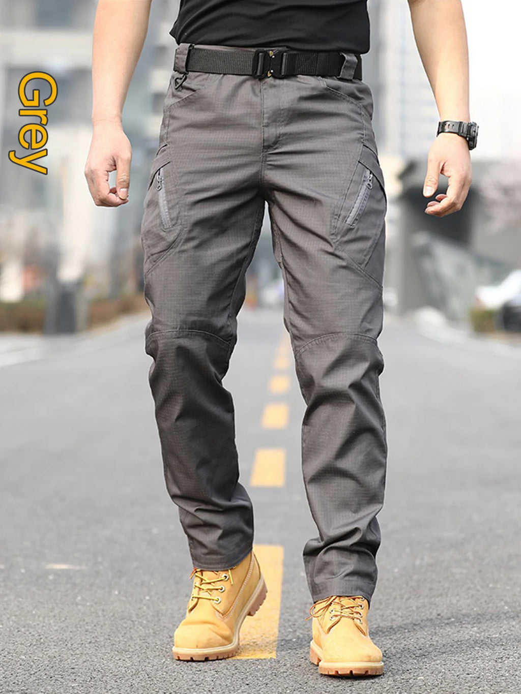 New Nen's Tactical Pants , Multi-pocket Design,