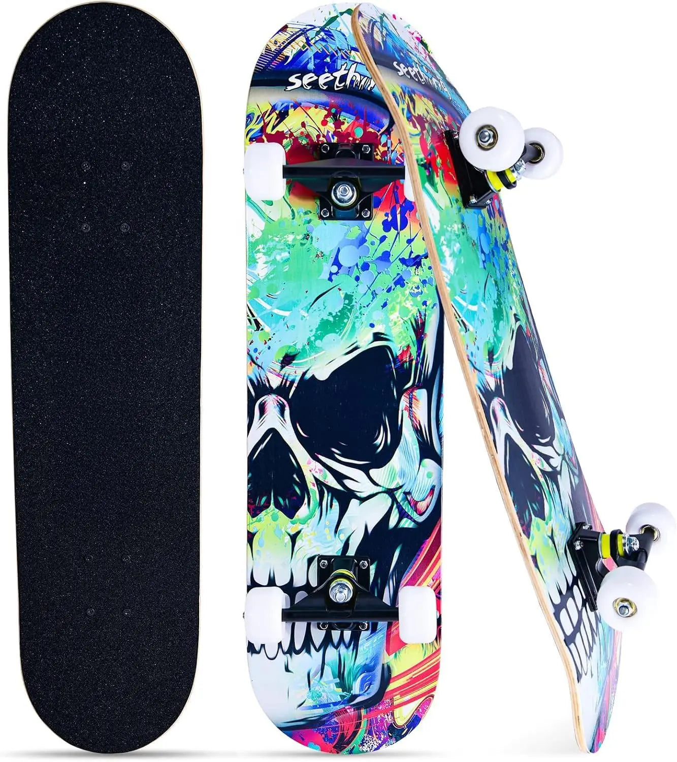 31''x8'' Complete Skateboard for All Ages