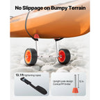 SucceBuy Kayak Cart 250 lbs Load Capacity