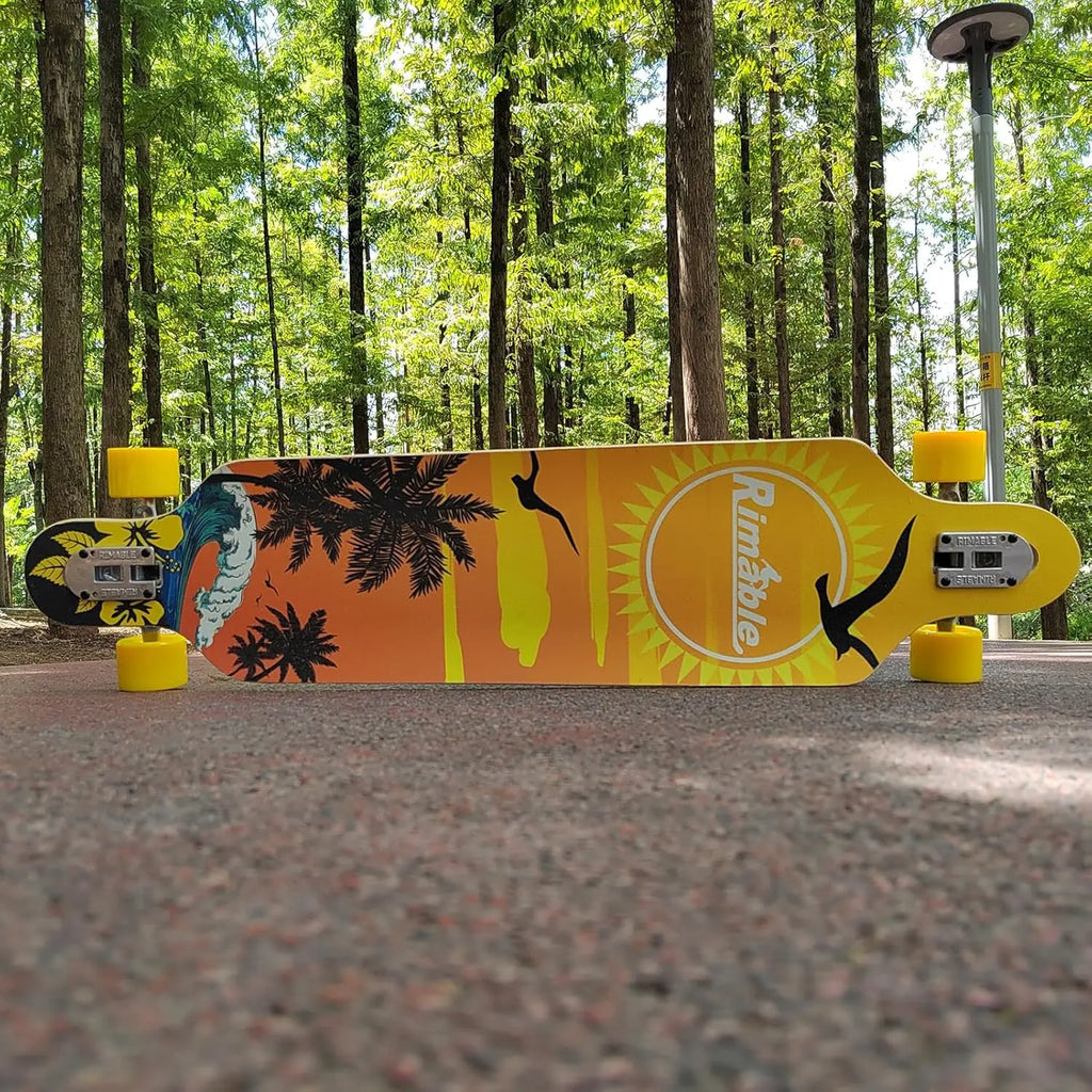 41-Inch Drop-Through Longboard for Smooth Cruising