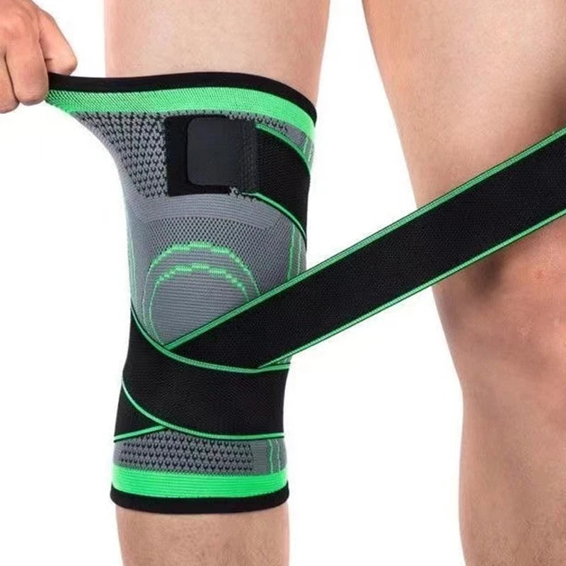 Sports Kneepad Men Pressurized Elastic Knee Pads